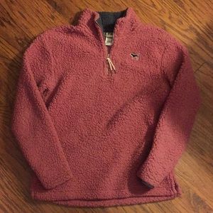 Sherpa Pullover Mauve